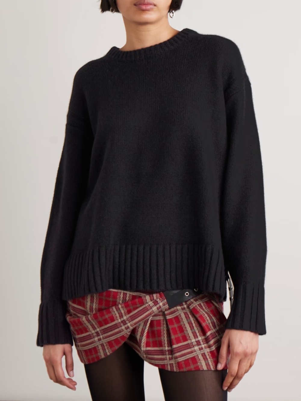 GUEST IN RESIDENCE Cashmere Sweater in Black Size XS